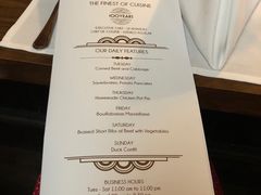 菜单-Musso & Frank Grill