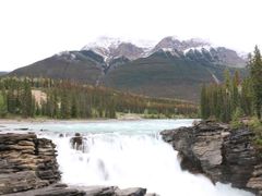 -阿萨巴斯卡瀑布观景点