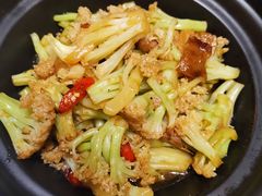 黑椒有机菜花-蒙古人烤羊大师·绿野餐厅(工农大路店)