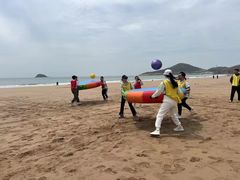 -山海一众流清河沙滩露营地·团建拓展·沙滩烧烤
