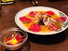 生拌牛肉-万岛日本料理铁板烧(万泰国际店)