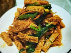 菠菜面筋-巴依老爷新疆美食(清华东门店)