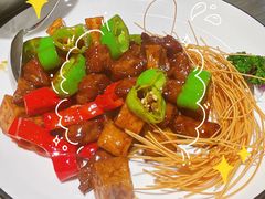 黑椒牛仔粒-隆喜元鱼汤包·海鲜(中联广场店)