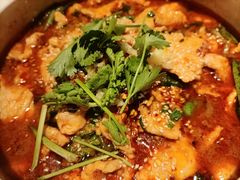 水煮肉片-绿茶餐厅(龙湖杭州金沙天街店)