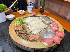 -老姐石板烧烤+铜炭火锅(总店)