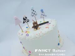 -卡比儿童蛋糕·心意定制·低脂零卡糖动物奶油FancyBALLOON(滨海店)