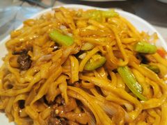 五花肉炒刀削面-韩师傅老大同刀削面(北苑路店)