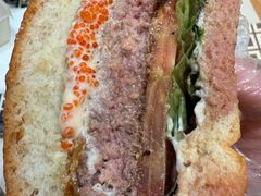 柠香蟹籽牛肉汉堡-JPG canteen(广州乐峰广场店)
