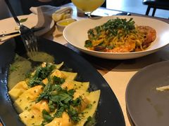 蒜油炒細扁麵-Mercato莫卡多露台餐厅与酒吧(K11店)