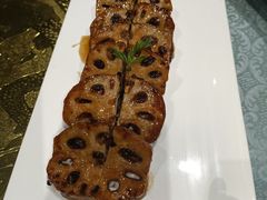 香煎藕夹-闻鲜素食茶餐厅(高新区店)