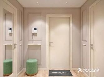 今日分享小户型一房一厅装修，粉色橱柜设计，简直炸裂少女心