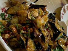 穆鑫楼炸茄子-穆鑫楼食府