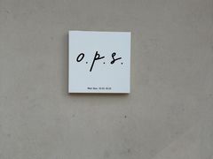 -O.P.S. CAFE