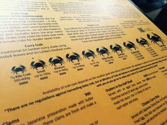 菜单-Ministry of Crab(科伦坡店)