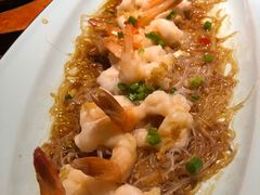 金银蒜蓉凤尾虾-绿茶餐厅(华联万柳店)