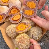 无油版金沙蛋黄肉松芋泥[流泪]糯叽叽脑袋快冲