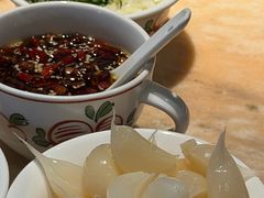 现炸辣椒油-清真·老门框爆肚涮肉·中华老字号(丰管路店)