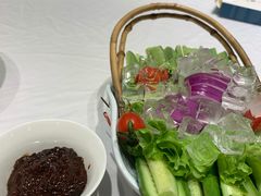 -海派美食·家宴海鲜青岛菜·石锅鲽鱼头(东方城店)