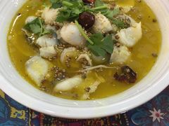 椒麻沸腾鱼-烟疆印象新疆菜(万联广场店)