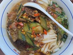 黄瓜炒猪肝粉猪肝-公交新村粉店(窑岭店)