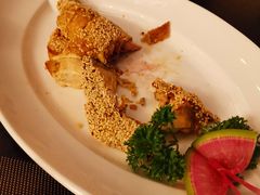 芝麻脆皮鸡-浙江安吉JW万豪酒店·万豪中餐厅