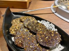 香烤羊血肠-快乐小羊·内蒙牛羊肉火锅(流花中心店)