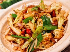 油渣干锅花菜-桂满陇·手作小笼包&江南叫花鸡(中山公园店)