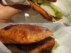 意式烤肉风味菠萝鸡腿堡-德克士(崂山百货店)