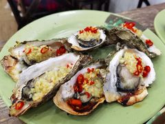 炭烧蒜蓉生蚝-贞姨美食·老字号海鲜大排档