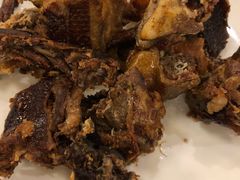 椒盐鸭架-九花山烤鸭店