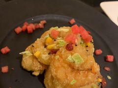 鲜果珊瑚汁虾仁-铭轩中餐厅·海南菜·粤菜(亚龙湾瑞吉店)