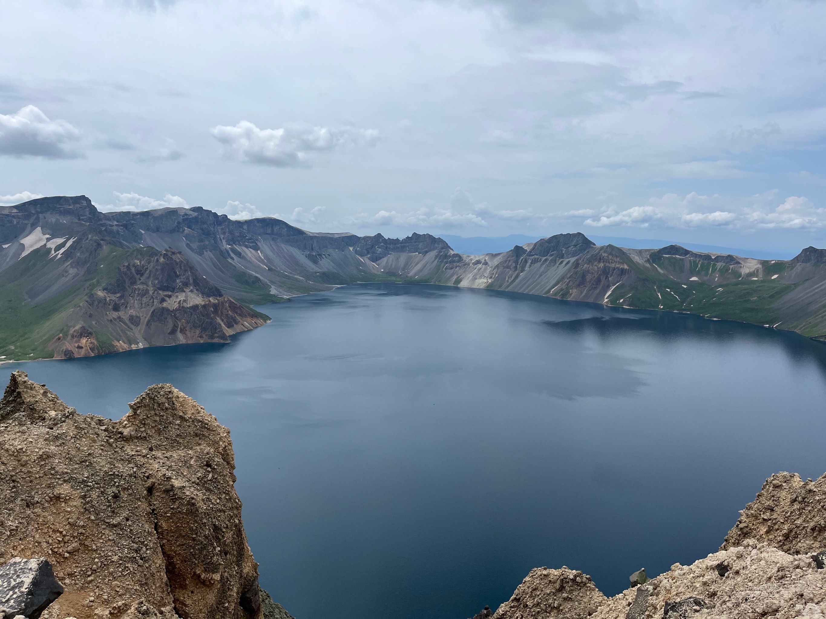 游览长白山北坡景区