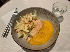煎三文鱼花菜南瓜酱色拉-BAKER&SPICE(环贸店)