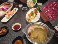 -海上明月海鲜火锅 鲜切牛肉