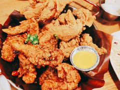 双拼炸鸡-富乐满韩国正宗炸鸡韩国料理(虹泉路店)