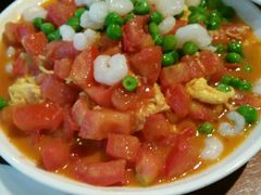 虾仁番茄炒蛋-老头儿油爆虾(星光一期店)
