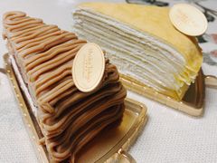 蒙布朗奶油蛋糕切片-布歌东京(德基BHG店)