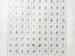 学员作品-赵汝飞练字(南京路国际贸易中心校区)