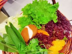 蔬菜拼盘-羊来顺冰煮鲜羊 铁锅烀羊肉(中央大街店)