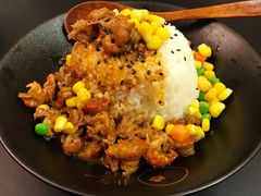 小龙虾拌饭-贡梅老面馆·蟹粉面·无锡特色小吃(南长街主推店)