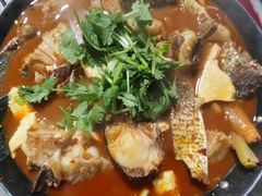 铁锅鱼-万佛湖许老大铁锅鱼(黑金冠店)