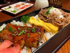 鳗鱼牛肉双拼饭-二丁目食堂(铁西万象汇店)