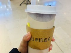 黑糖芋泥鲜牛乳-茶百道(柏威年店)