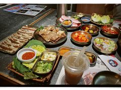 -草家酱蟹炭火烤肉店(珲春南路一店)