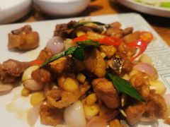 傣味柠檬香酥鸡-云海肴·汽锅鸡·云南菜(苏州中心店)