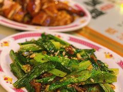 豆试鲮鱼油麦菜-尖沙咀茶餐厅(永泰店)