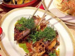 炭烤章鱼腿配土豆泥-牛排家(宁波阪急店)