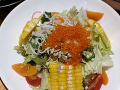 田园沙拉配和风汁-鳗事鱼意·活鳗現烤专门店(富力海珠城店)