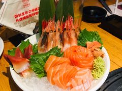三文鱼刺身-赤坂亭·M9和牛烧肉·铁板烧·日料398放题(长泰广场店)