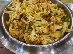 干锅有机菜花-清雅轩·清真菜·传统菜•融合菜(滑翔店)